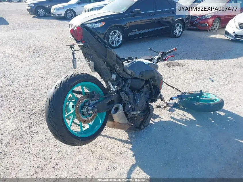 2023 Yamaha Mt07 VIN: JYARM32EXPA007477 Lot: 42831276