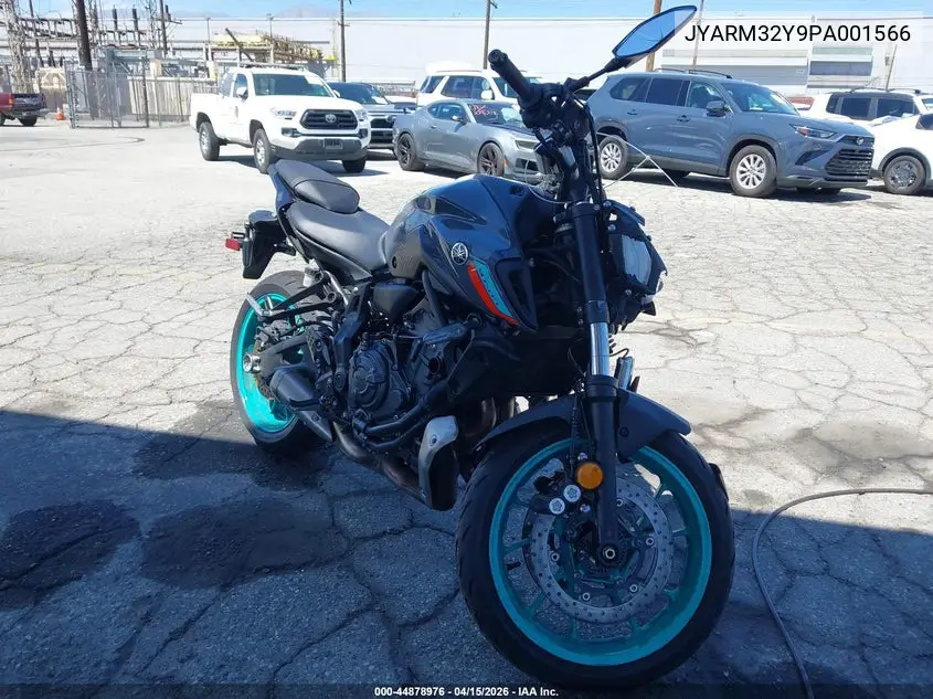2023 Yamaha Mt07 C VIN: JYARM32Y9PA001566 Lot: 44878976