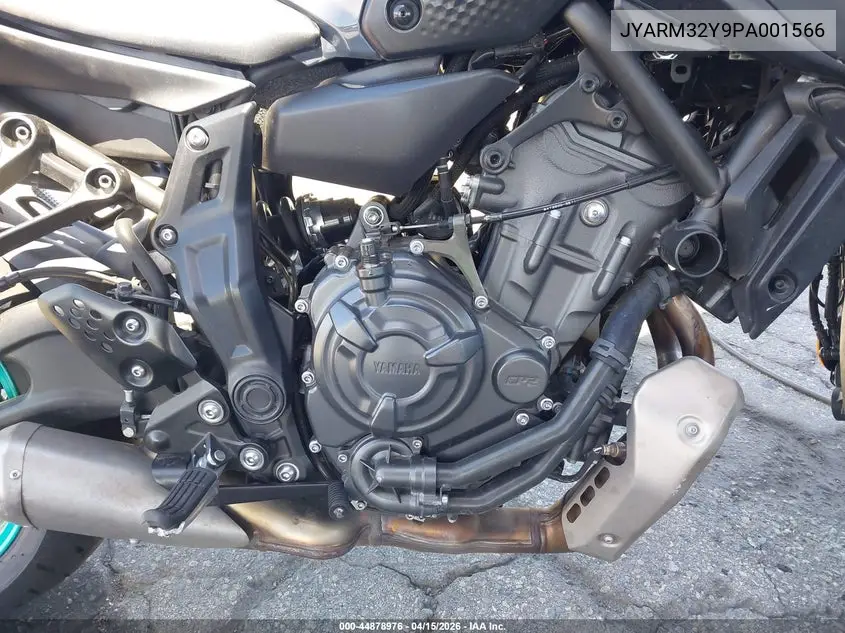2023 Yamaha Mt07 C VIN: JYARM32Y9PA001566 Lot: 44878976