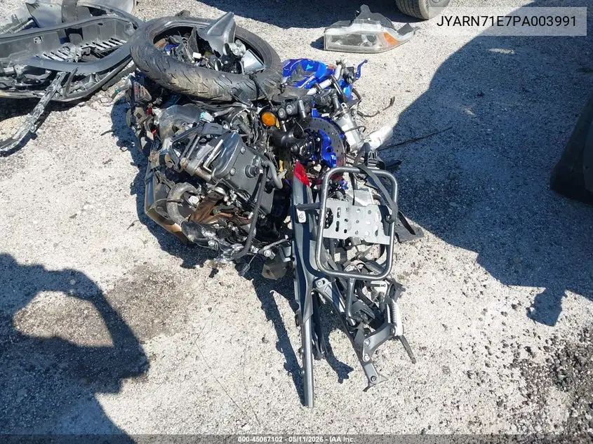 2023 Yamaha Mt09 VIN: JYARN71E7PA003991 Lot: 45067102