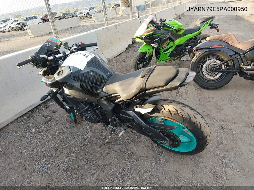 2023 Yamaha Mtn1000 VIN: JYARN79E5PA000950 Lot: 45102644