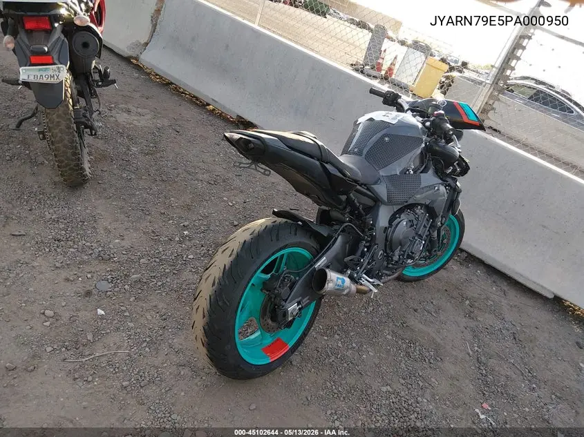 2023 Yamaha Mtn1000 VIN: JYARN79E5PA000950 Lot: 45102644