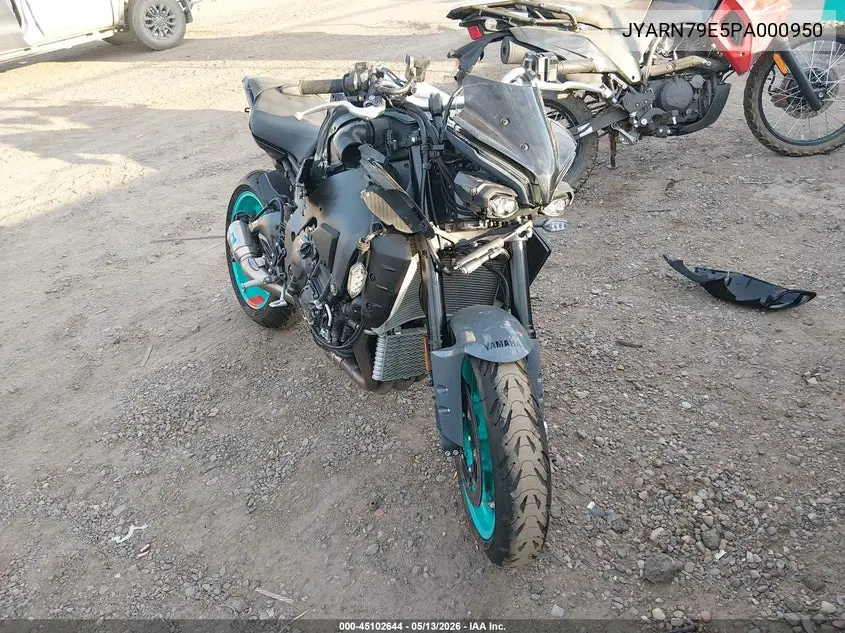 2023 Yamaha Mtn1000 VIN: JYARN79E5PA000950 Lot: 45102644