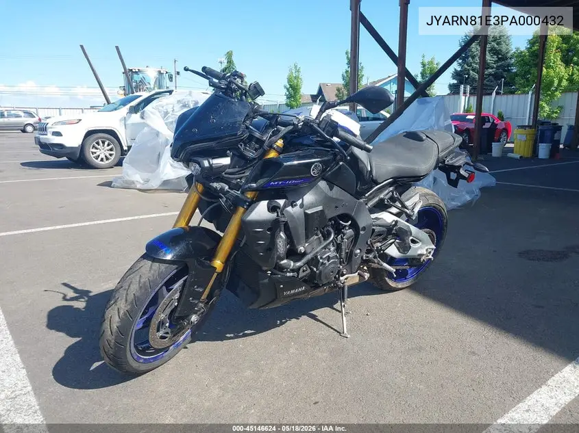 2023 Yamaha Mtn1000 D VIN: JYARN81E3PA000432 Lot: 45146624