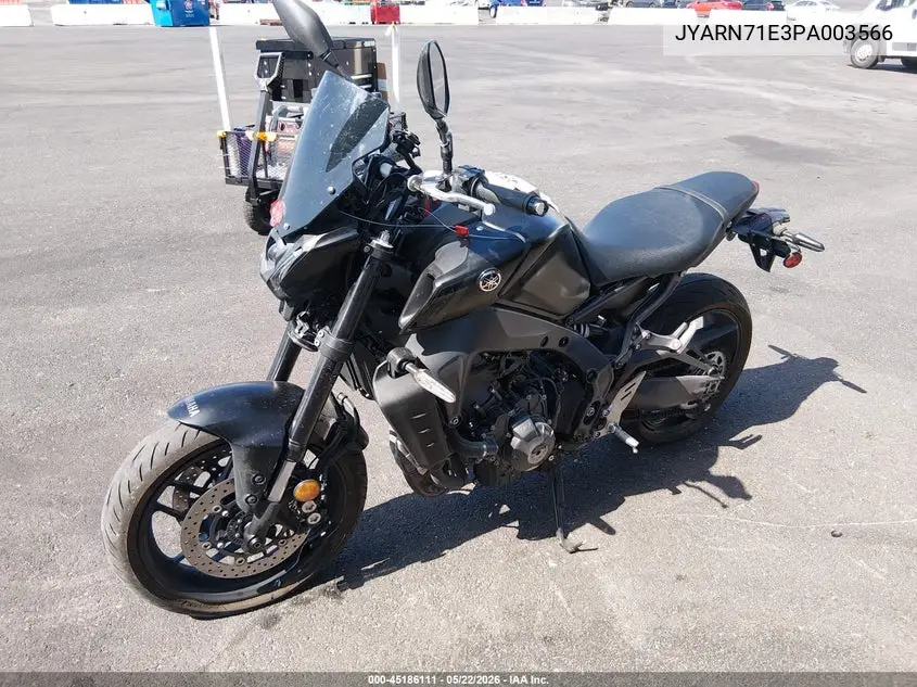 2023 Yamaha Mt09 VIN: JYARN71E3PA003566 Lot: 45186111