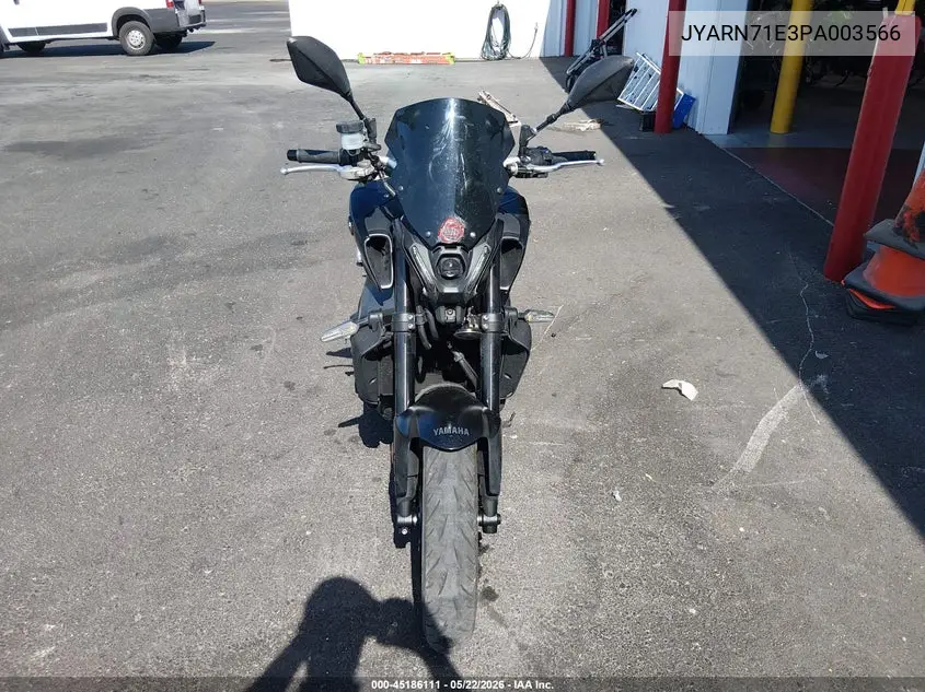 2023 Yamaha Mt09 VIN: JYARN71E3PA003566 Lot: 45186111