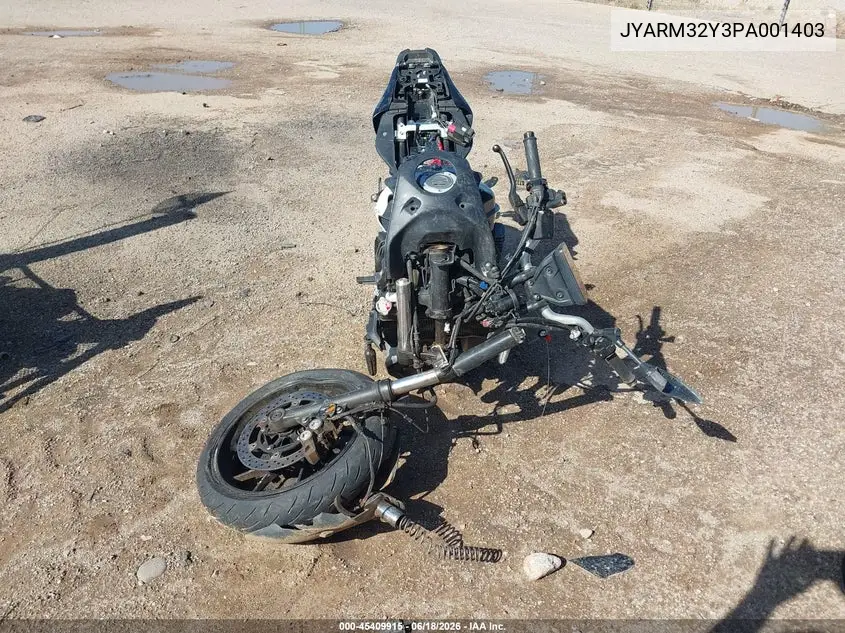 2023 Yamaha Mt07 C VIN: JYARM32Y3PA001403 Lot: 45409915