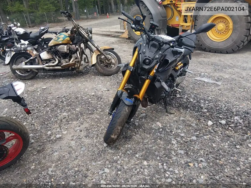 2023 Yamaha Mt09 D VIN: JYARN72E6PA002104 Lot: 45476358