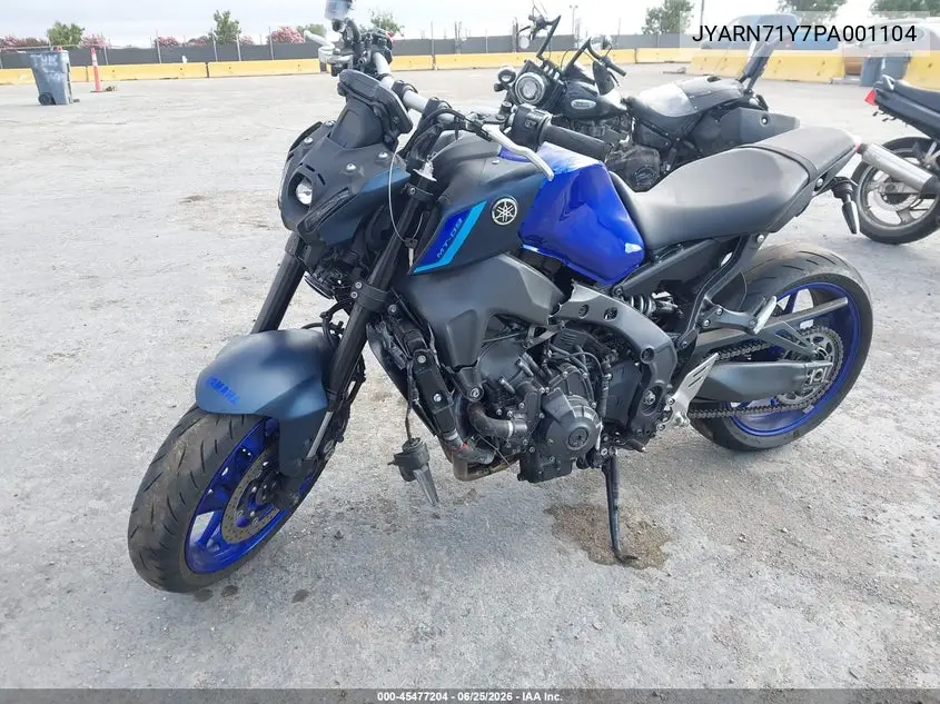 2023 Yamaha Mt09 C VIN: JYARN71Y7PA001104 Lot: 45477204
