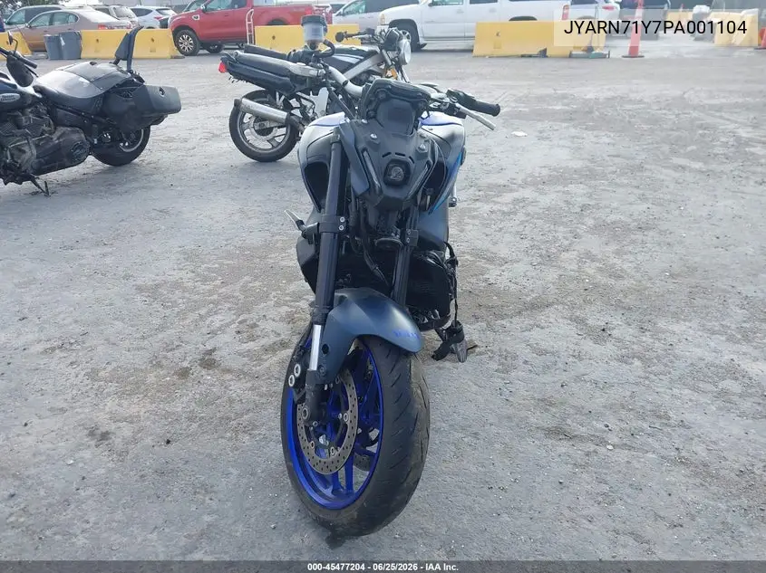 2023 Yamaha Mt09 C VIN: JYARN71Y7PA001104 Lot: 45477204