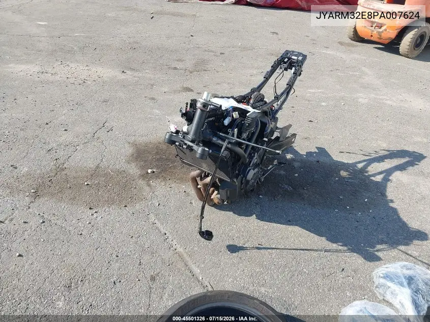 2023 Yamaha Mt07 VIN: JYARM32E8PA007624 Lot: 45501326