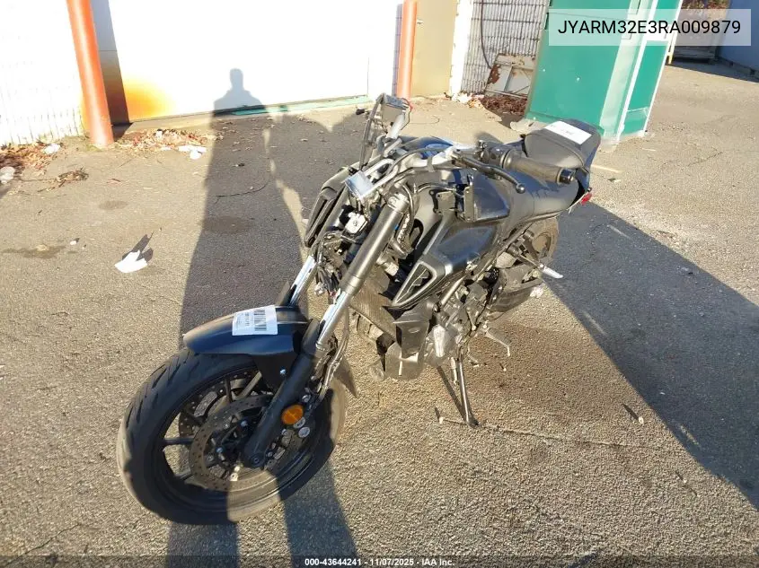 2024 Yamaha Mt07 VIN: JYARM32E3RA009879 Lot: 43644241