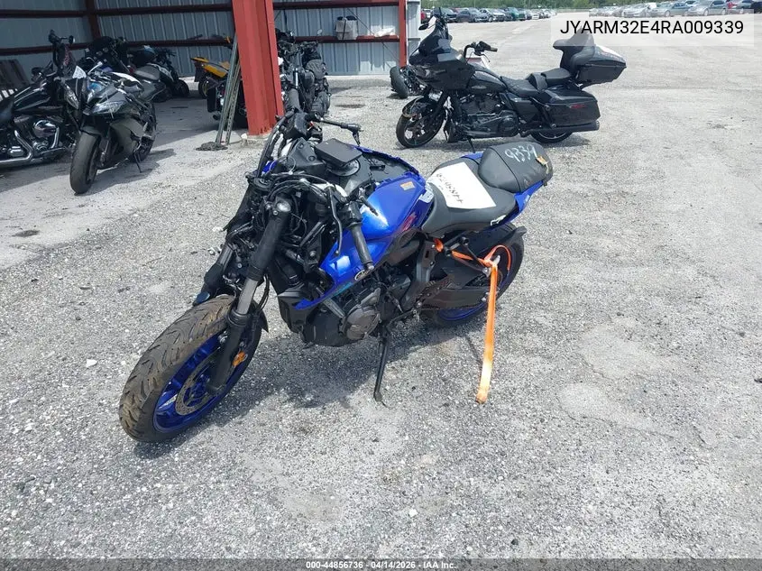 2024 Yamaha Mt07 VIN: JYARM32E4RA009339 Lot: 44856736