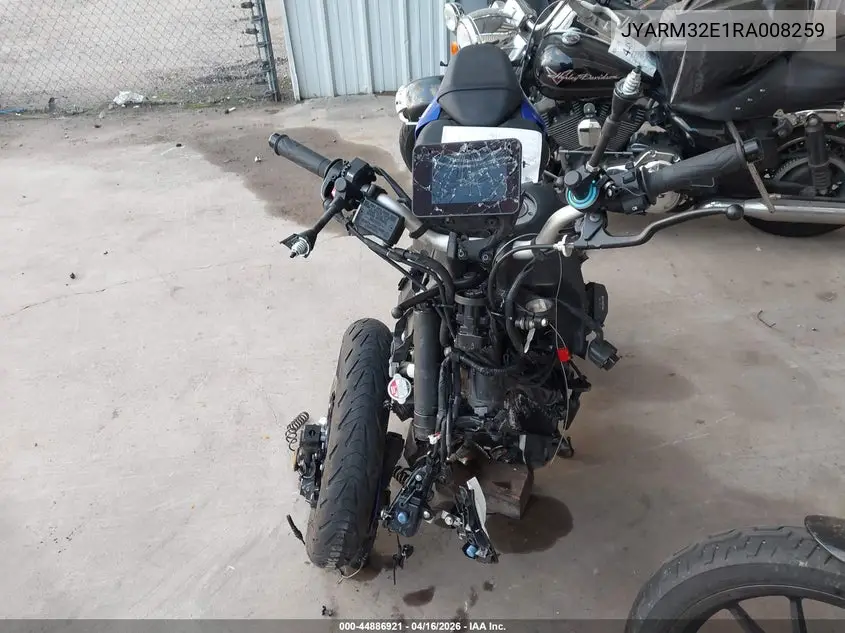 2024 Yamaha Mt07 VIN: JYARM32E1RA008259 Lot: 44886921