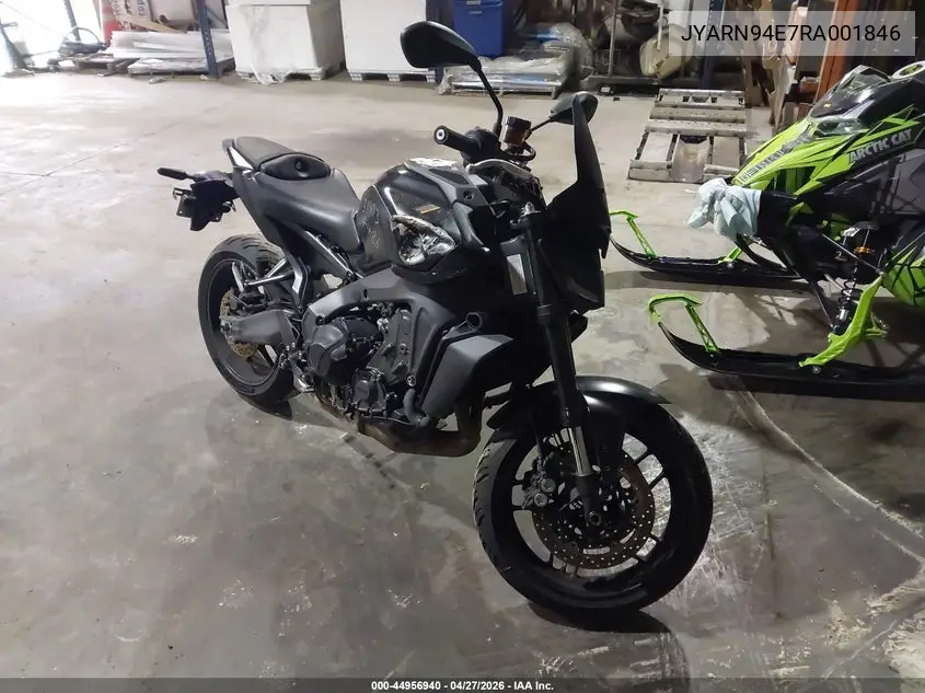 2024 Yamaha Mt09 VIN: JYARN94E7RA001846 Lot: 44956940