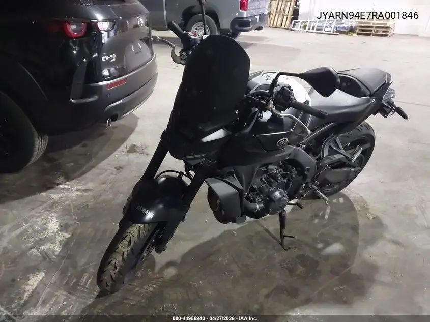 2024 Yamaha Mt09 VIN: JYARN94E7RA001846 Lot: 44956940