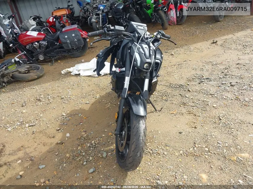 2024 Yamaha Mt07 VIN: JYARM32E6RA009715 Lot: 45202742