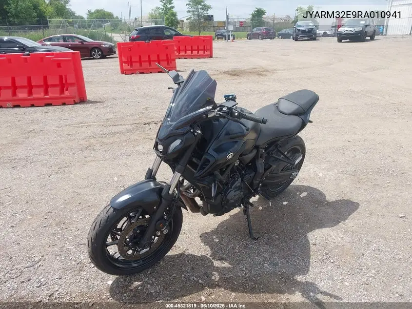 2024 Yamaha Mt07 VIN: JYARM32E9RA010941 Lot: 45321819