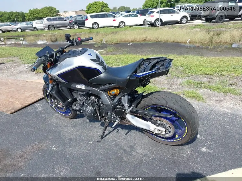 2024 Yamaha Mt09 Sp VIN: JYARN95E3RA000546 Lot: 45405967