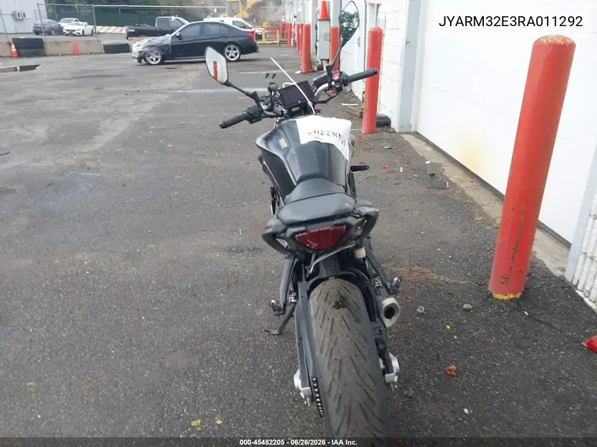 2024 Yamaha Mt07 VIN: JYARM32E3RA011292 Lot: 45482205
