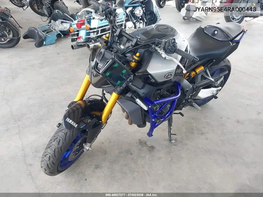 2024 Yamaha Mt09 Sp VIN: JYARN95E4RA000443 Lot: 45527277