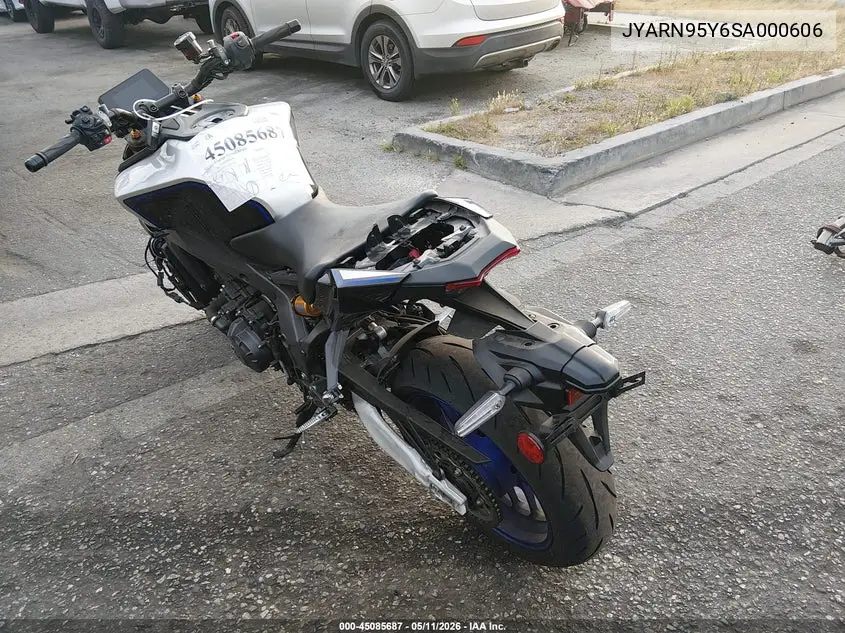 2025 Yamaha Mt09 Sp VIN: JYARN95Y6SA000606 Lot: 45085687