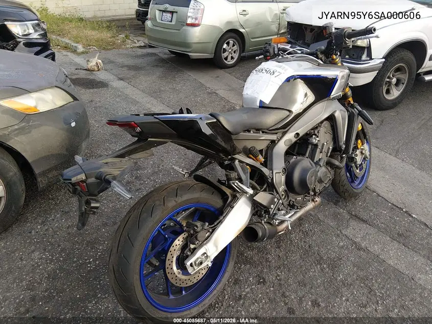 2025 Yamaha Mt09 Sp VIN: JYARN95Y6SA000606 Lot: 45085687
