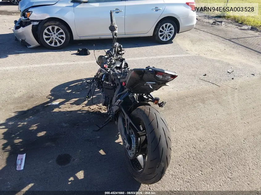 2025 Yamaha Mt09 VIN: JYARN94E6SA003528 Lot: 45241660