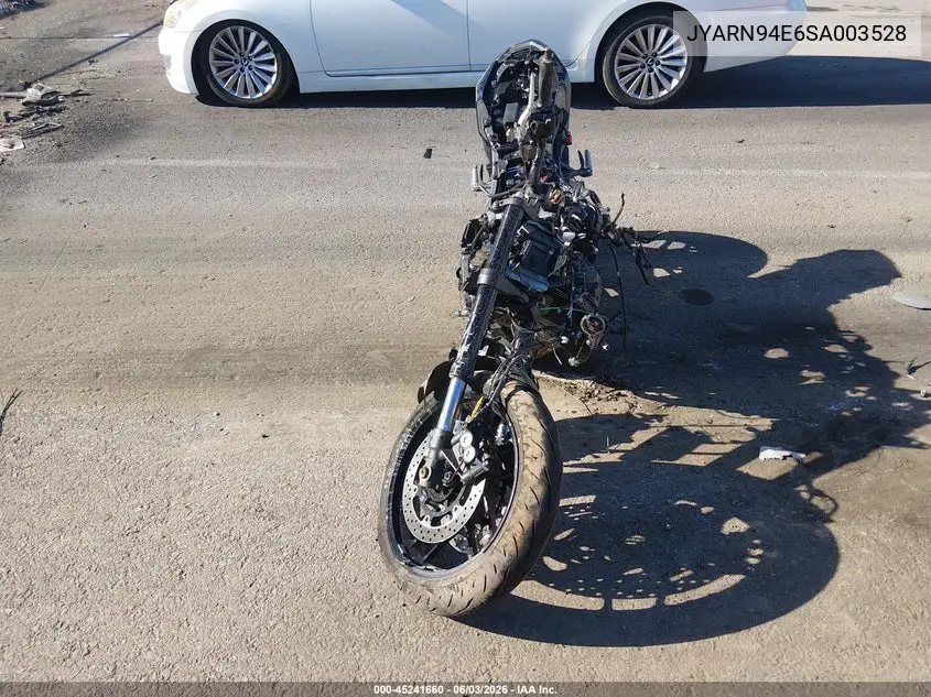 2025 Yamaha Mt09 VIN: JYARN94E6SA003528 Lot: 45241660