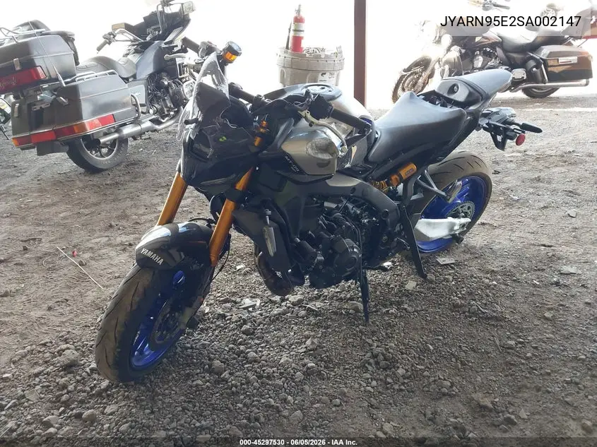 2025 Yamaha Mt09 Sp VIN: JYARN95E2SA002147 Lot: 45297530