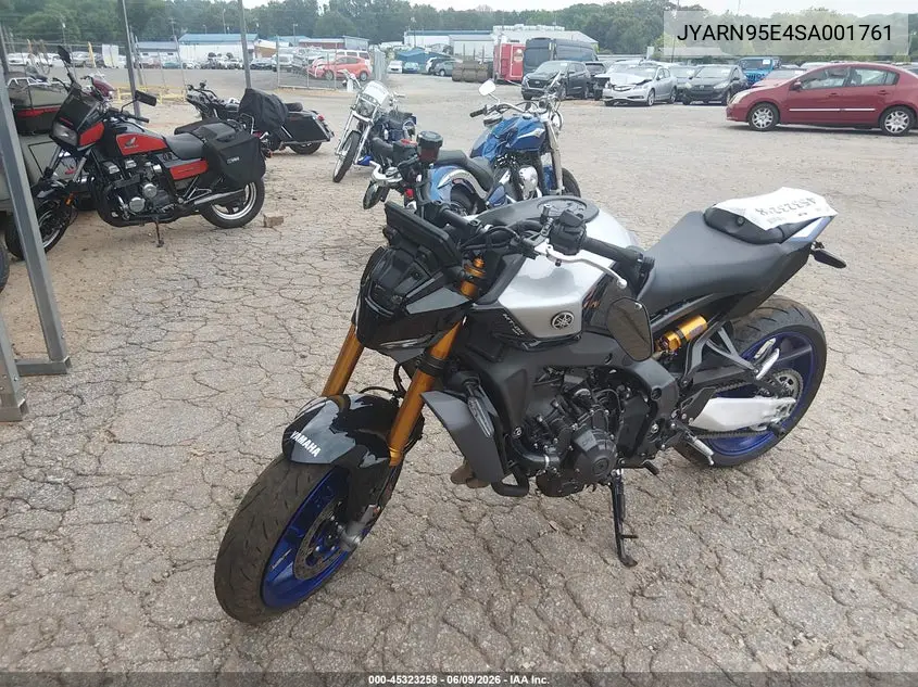 2025 Yamaha Mt09 Sp VIN: JYARN95E4SA001761 Lot: 45323258