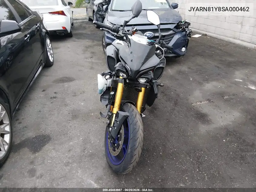 2025 Yamaha Mtn1000 Dc VIN: JYARN81Y8SA000462 Lot: 45483987