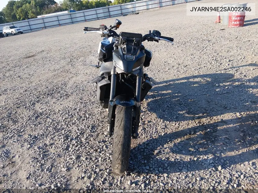 2025 Yamaha Mt09 VIN: JYARN94E2SA002246 Lot: 45526249