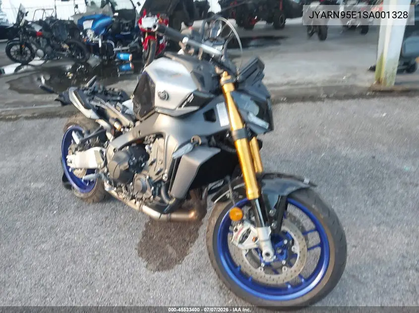 2025 Yamaha Mt09 Sp VIN: JYARN95E1SA001328 Lot: 45533400