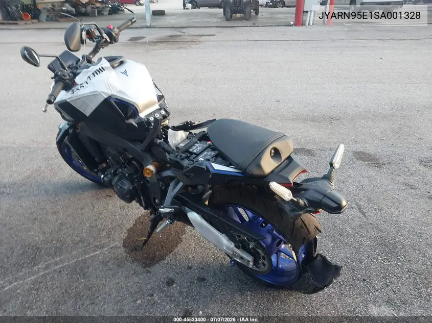 2025 Yamaha Mt09 Sp VIN: JYARN95E1SA001328 Lot: 45533400