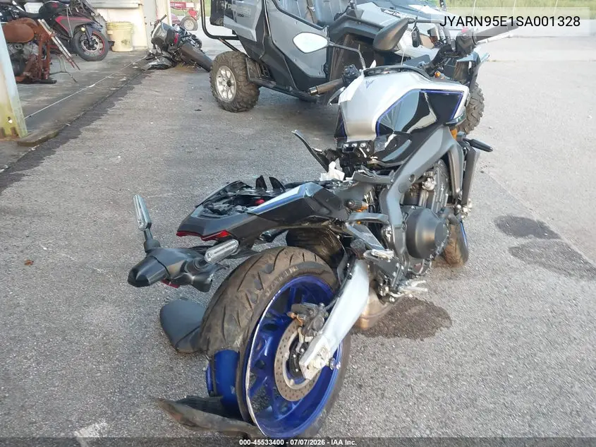 2025 Yamaha Mt09 Sp VIN: JYARN95E1SA001328 Lot: 45533400
