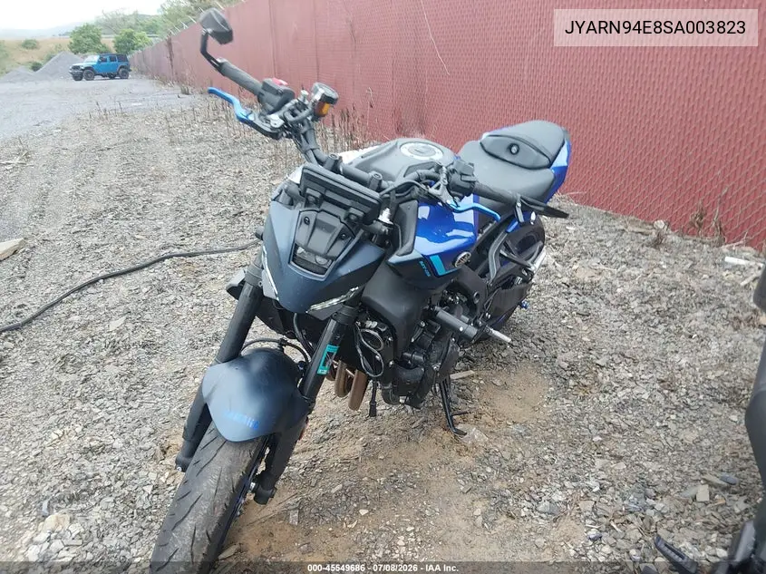 2025 Yamaha Mt09 VIN: JYARN94E8SA003823 Lot: 45549686