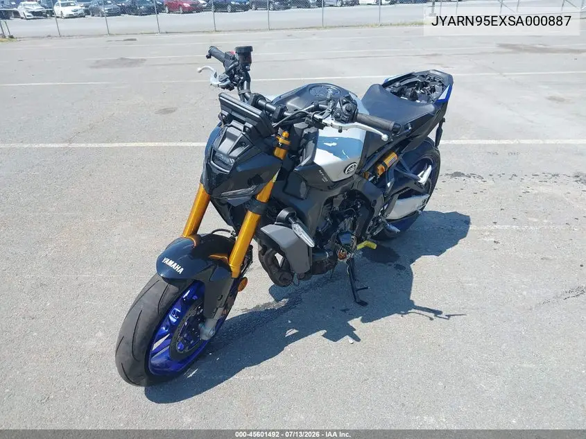 2025 Yamaha Mt09 Sp VIN: JYARN95EXSA000887 Lot: 45601492