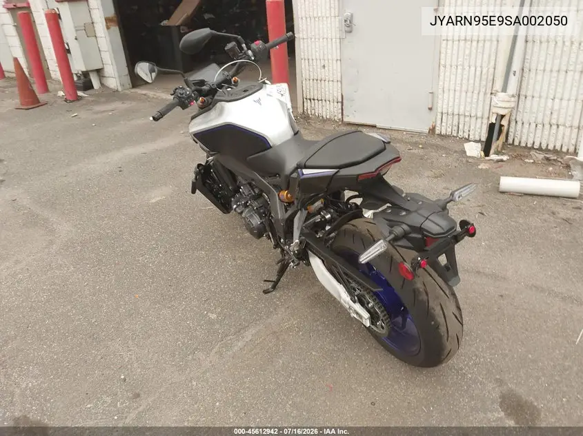 2025 Yamaha Mt09 Sp VIN: JYARN95E9SA002050 Lot: 45612942