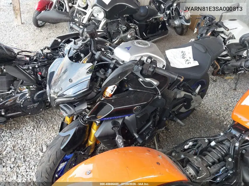 2025 Yamaha Mtn1000 D VIN: JYARN81E3SA000813 Lot: 45666485