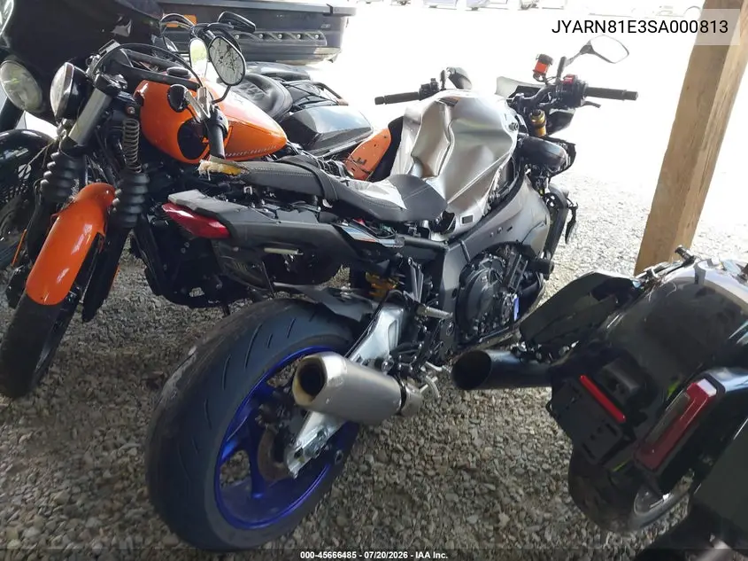 2025 Yamaha Mtn1000 D VIN: JYARN81E3SA000813 Lot: 45666485