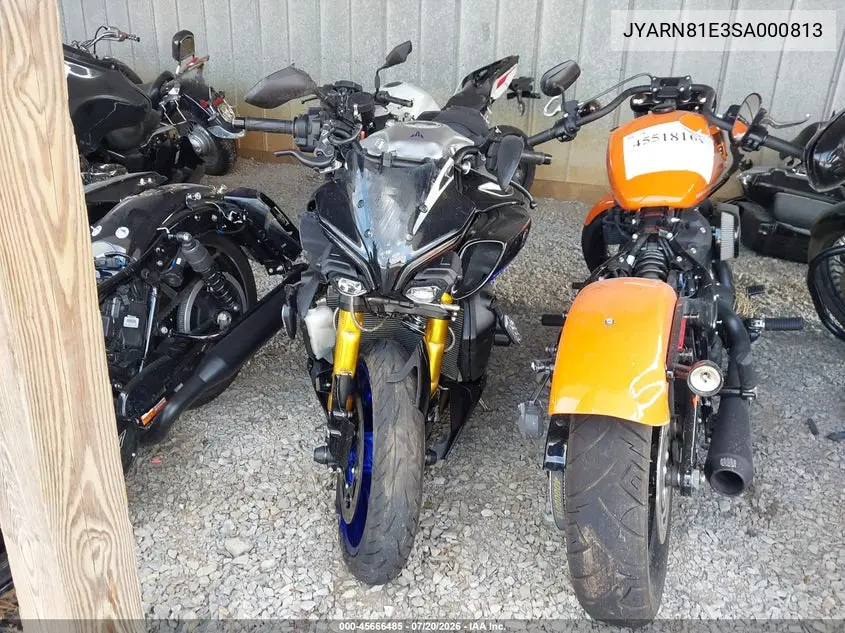 2025 Yamaha Mtn1000 D VIN: JYARN81E3SA000813 Lot: 45666485