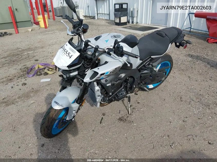 2026 Yamaha Mtn1000 VIN: JYARN79E2TA002603 Lot: 44895554
