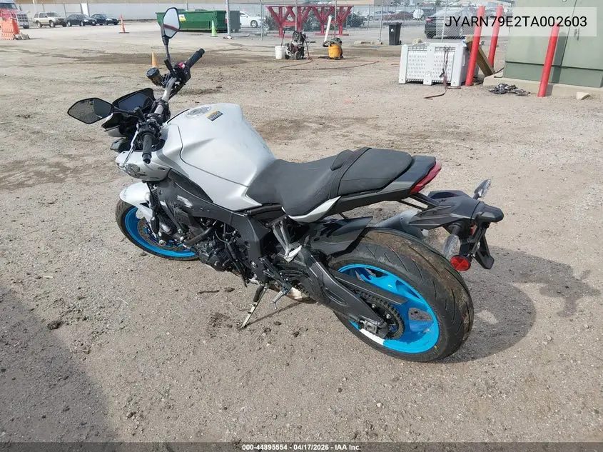 2026 Yamaha Mtn1000 VIN: JYARN79E2TA002603 Lot: 44895554