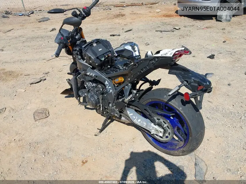 2026 Yamaha Mt09 Sp VIN: JYARN95E0TA004044 Lot: 45587482