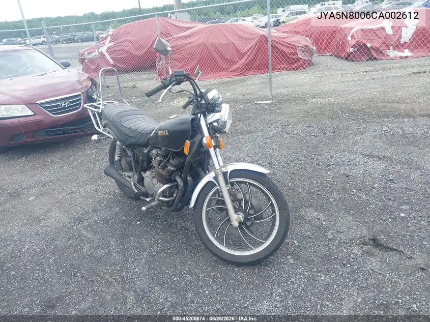 1982 Yamaha Xj650 VIN: JYA5N8006CA002612 Lot: 45200674