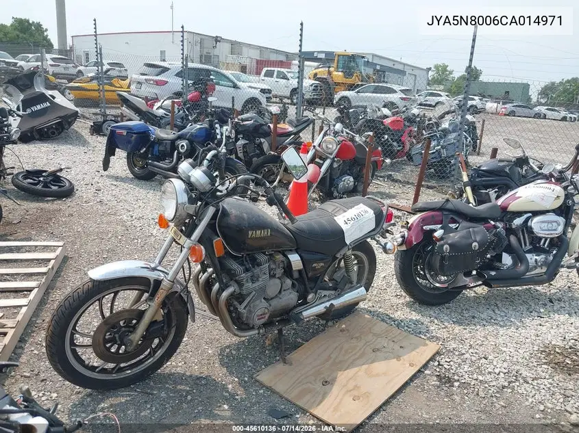 1982 Yamaha Xj650 VIN: JYA5N8006CA014971 Lot: 45610136