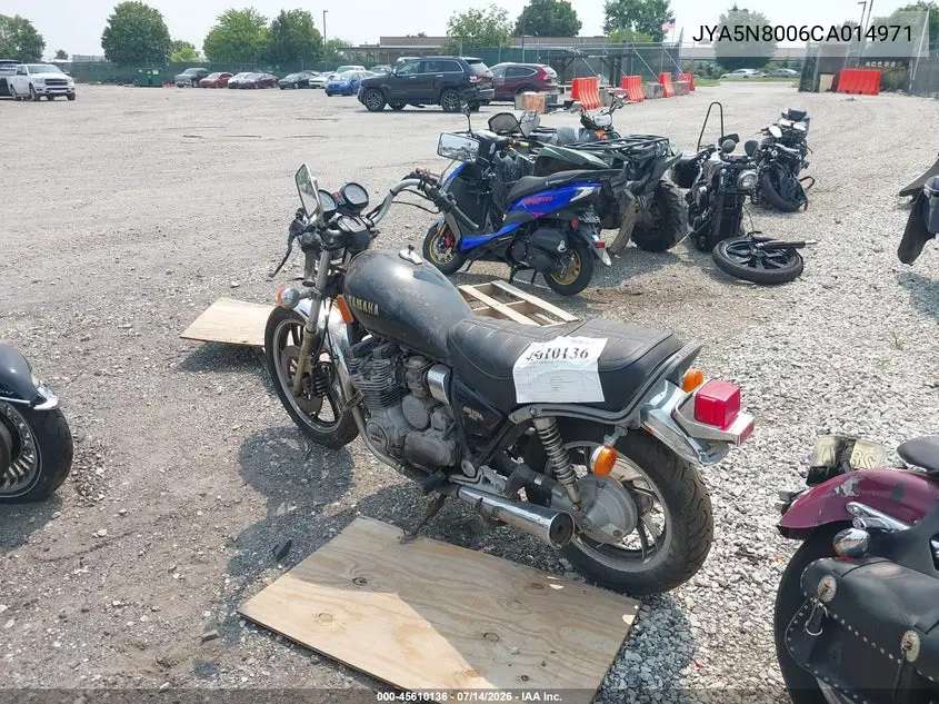 1982 Yamaha Xj650 VIN: JYA5N8006CA014971 Lot: 45610136