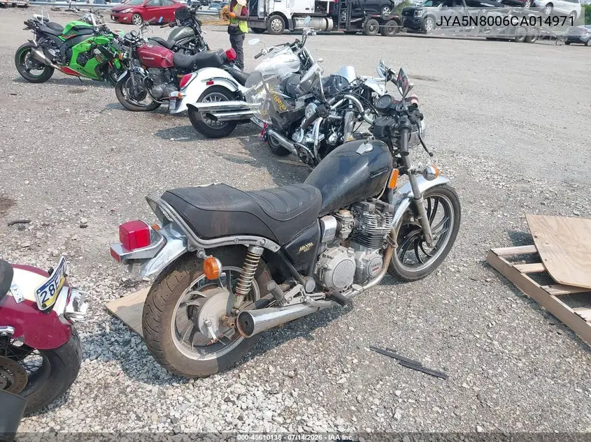 1982 Yamaha Xj650 VIN: JYA5N8006CA014971 Lot: 45610136