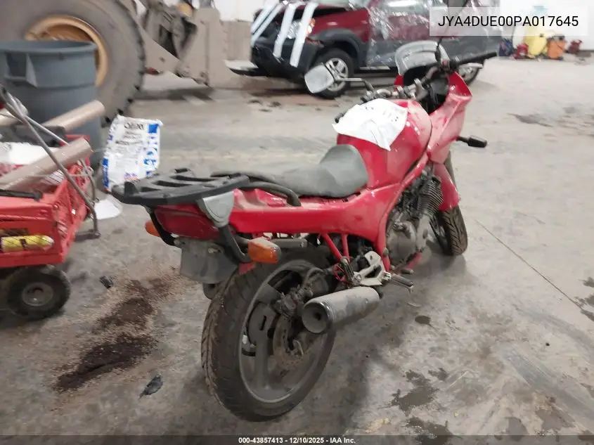 1993 Yamaha Xj600 S VIN: JYA4DUE00PA017645 Lot: 43857413